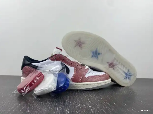 Rep TBK ROOM LOW TROPHY FN0432-017 OG 1 'RED JORDAN AIR BLACK' X 0603